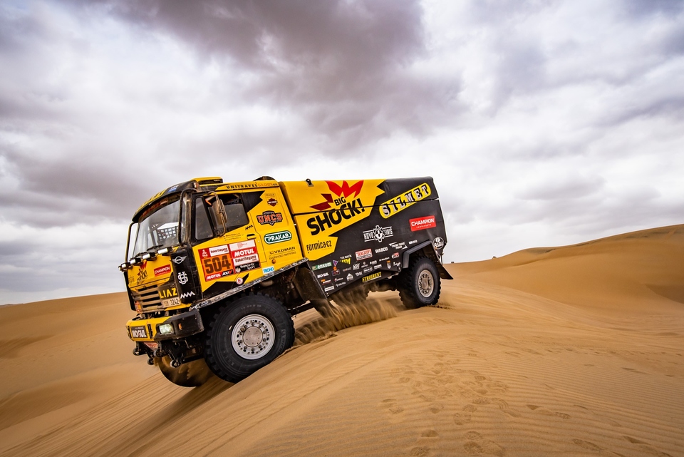 Motorismus: Strojrent Racing na Dakaru