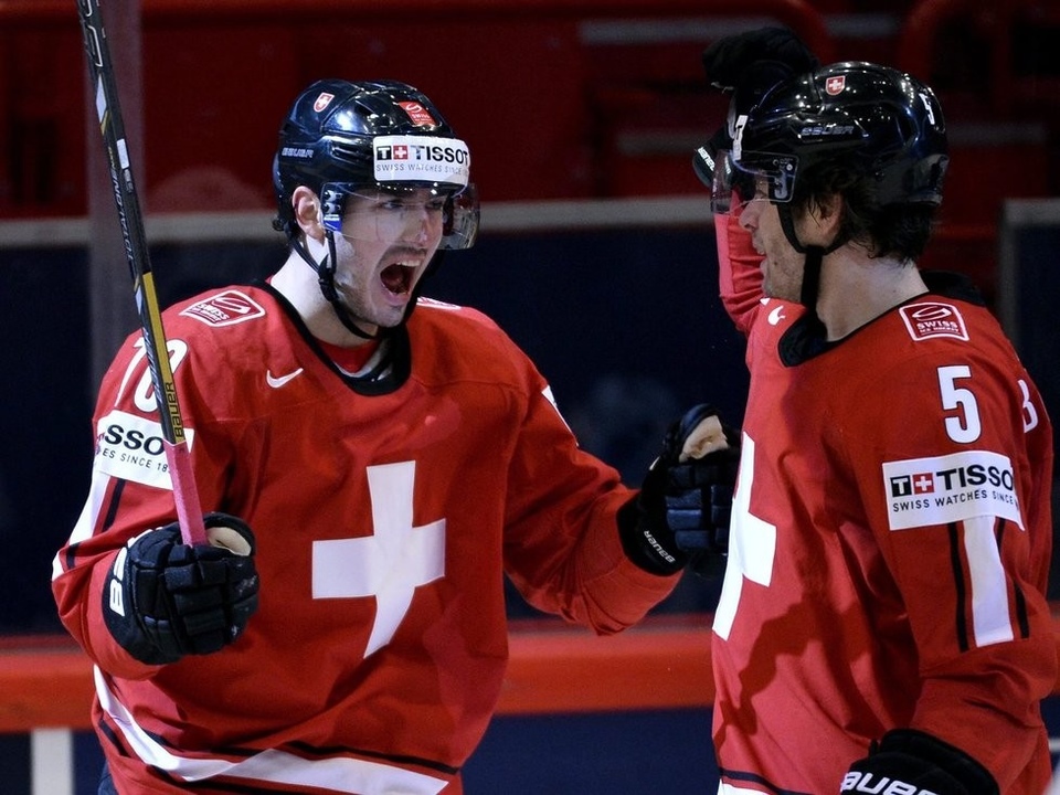 Hokej: Švýcarsko - Rusko