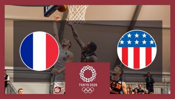 OI Tokio 2020: Košarka - skupina A 1.kolo: Francuska - SAD