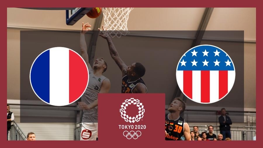 OI Tokio 2020: Košarka - skupina A 1.kolo: Francuska - SAD