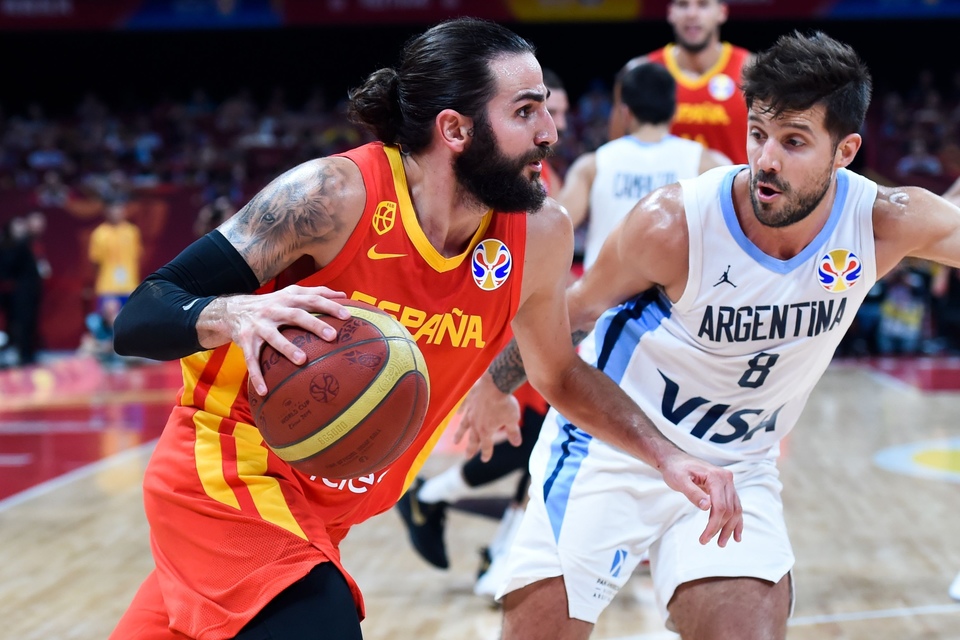 Basketbal: Španělsko - Argentina